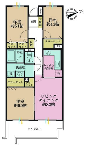 コスモ登戸リバービューの画像
