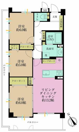 ダイアパレス鶴見並木通りの物件画像