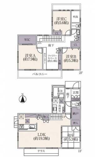 中古戸建　こどもの国の画像