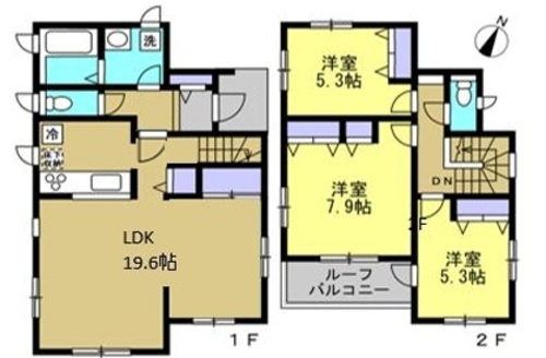 「淵野辺」駅　歩22分　相模原市中央区東淵野辺本町4丁目の物件画像