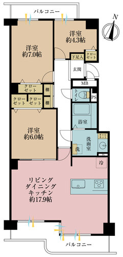 氷川台ハイムの物件画像