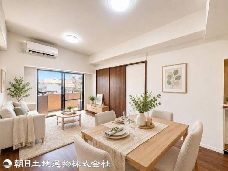 居間 ※本画像はCGで作成しており、実際に現地に家具は置かれておりません。価格に家具は含まれておりません。