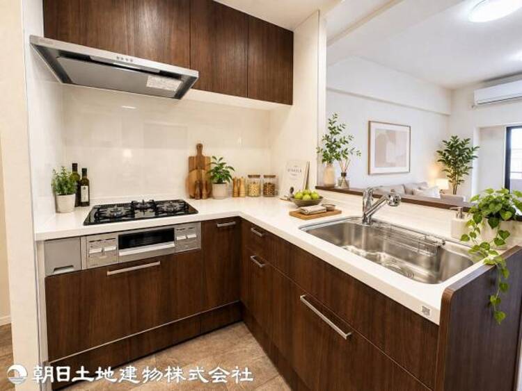 キッチン ※本画像はCGで作成しており、実際に現地に家具は置かれておりません。価格に家具は含まれておりません。