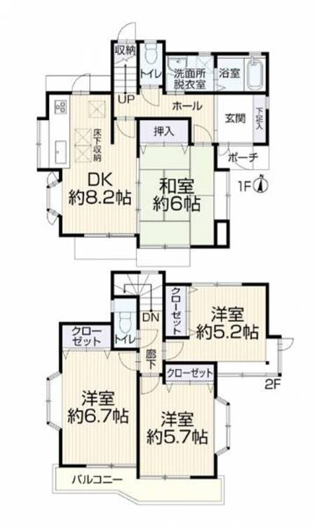 間取り 心地よさ溢れる南庭住宅、心を満たす暮らし。