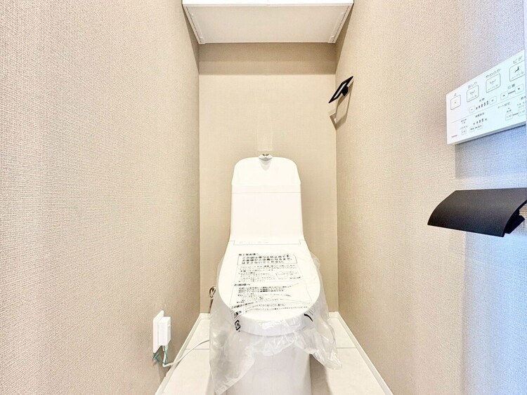トイレ 暮らしの中のさりげないひとときの快適さにも、こだわりを、持って設備を配しております。
