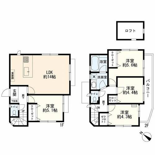 旭区川井本町　中古一戸建ての物件画像