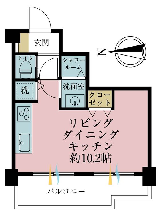 その他 専有面積26.89m2、バルコニー面積7.17m2