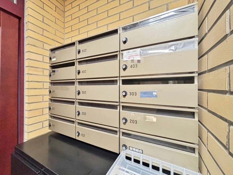 その他 郵便物を受け取るための郵便受けも、きちんと管理されています。