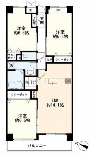ディアハイム金沢文庫の物件画像