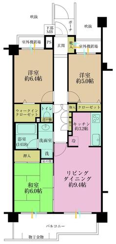 朝日ラ・パリオ中野上高田の物件画像