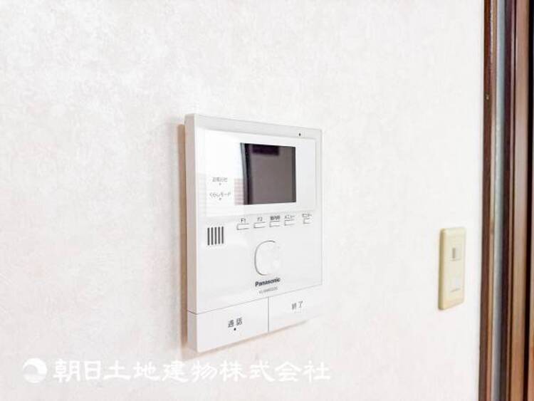 内装 【防犯設備】TVモニター付きインターホンは訪問者のお顔を確認出来安心な機能です！