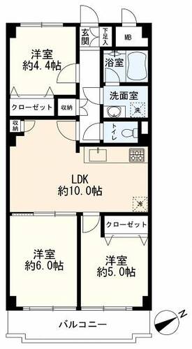 アルコープ金沢Ｂの物件画像