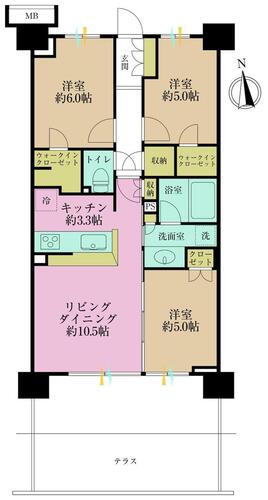 シティテラス川崎鈴木町ガーテンズの物件画像