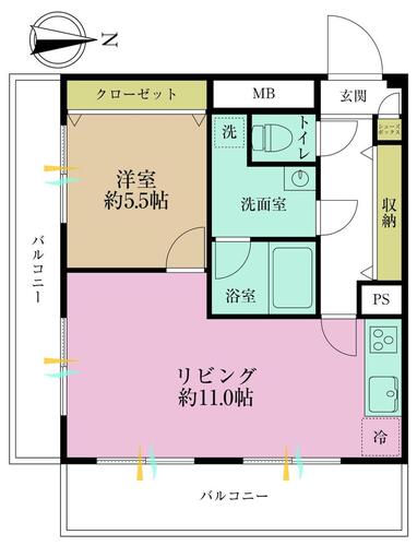 サンコーポたまがわの物件画像