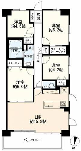 グランクロワージュ御殿山の物件画像