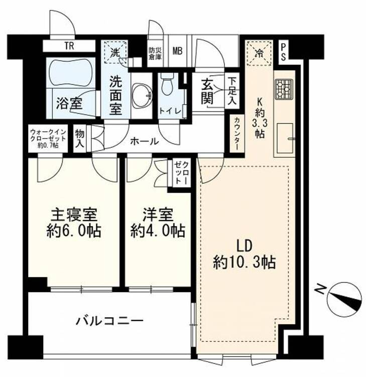 間取り ２ＬＤＫ