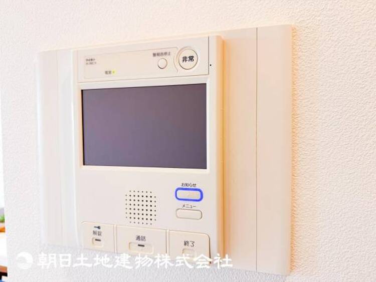 その他 【防犯設備】TVモニター付きインターホンは訪問者のお顔を確認出来安心な機能です！