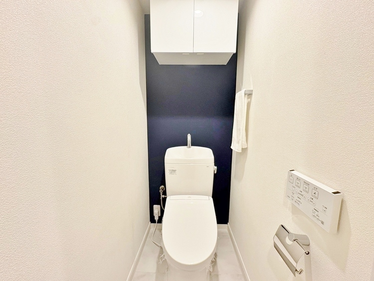 トイレ 暮らしの中のさりげないひとときの快適さにも、こだわりを、持って設備を配しております。