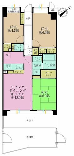 バンベール高津の物件画像