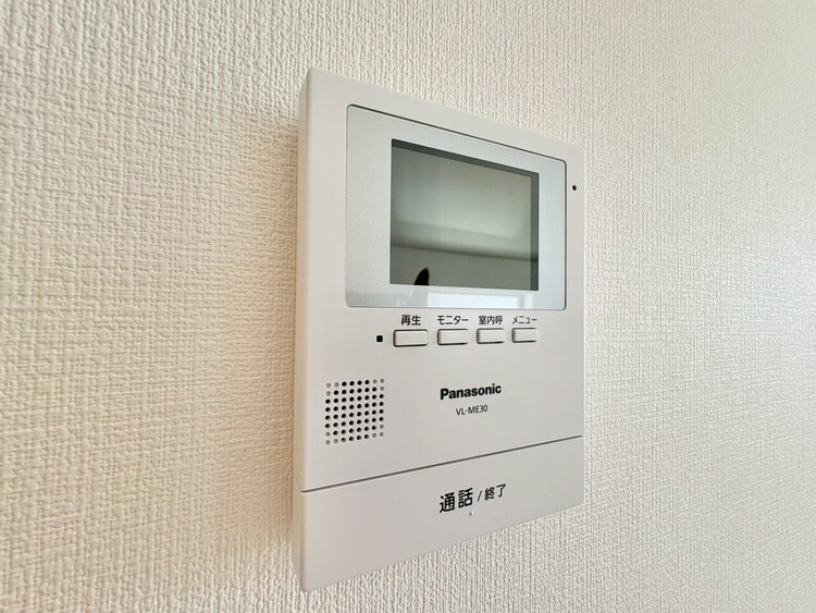 その他 誰が来てもわかる様にモニター付きインターホンを設置。