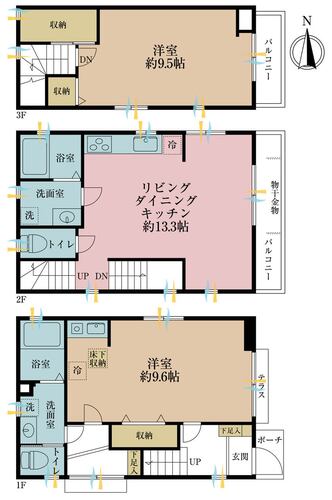 三鷹市上連雀６丁目戸建ての物件画像