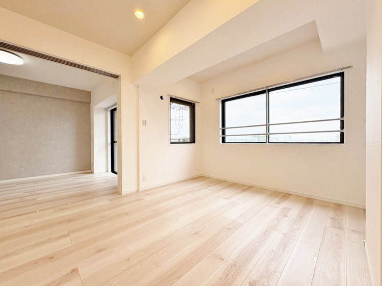 居間 豊かな居住性と、安心感を満たすクオリティが見事に調和した住空間。