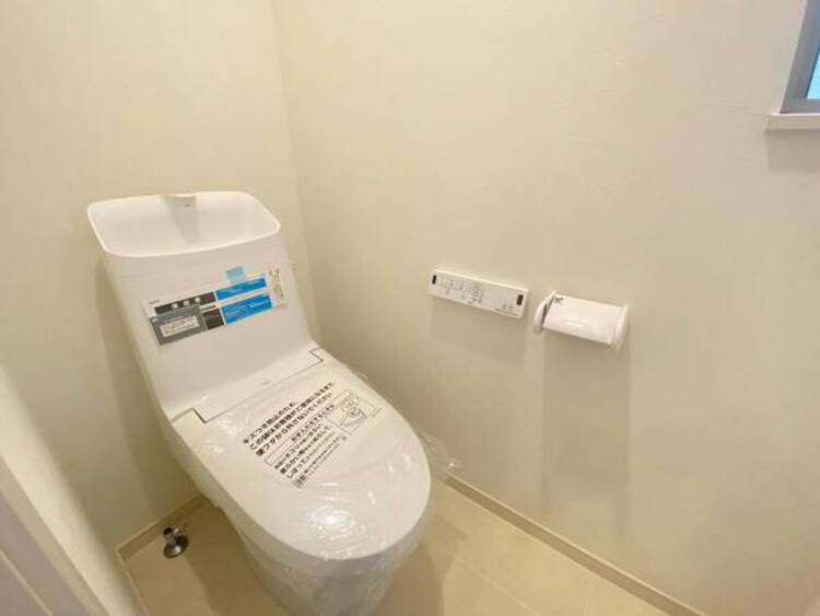 トイレ トイレ設置予定場所です。スッキリとしてスタイリッシュなフォルムでお掃除もラクラクです。