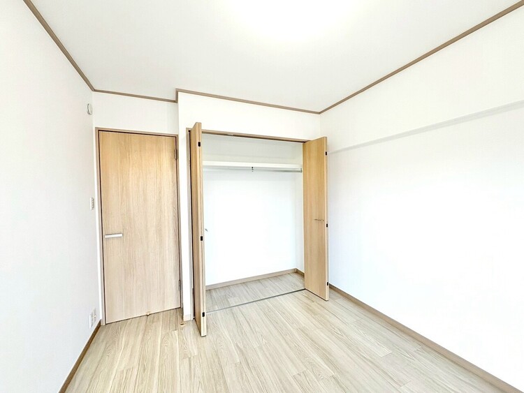 収納 居室にはクローゼットがあり、荷物もスッキリ収納して快適にお過ごしいただけます。