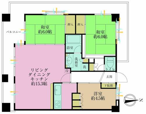 藤和シティホームズ中野江古田の物件画像