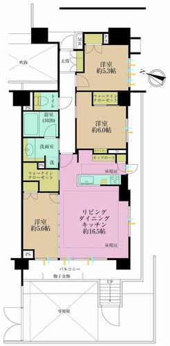 Ｂｒｉｌｌｉａ　東中野　Ｐａｒｋｓｉｄｅ　Ｈｉｌｌｓの物件画像