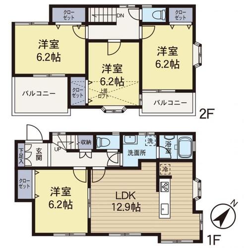 【安心を買うなら、朝日土地建物へ】瀬谷区二ツ橋町 中古戸建の物件画像