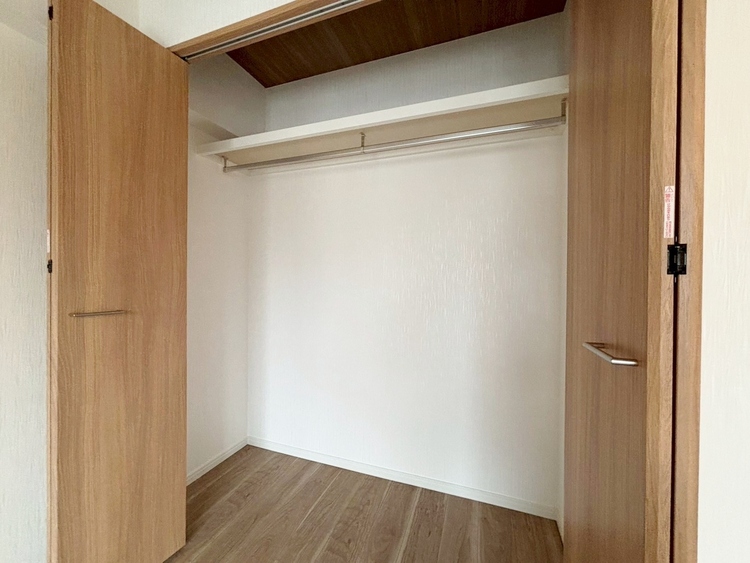 収納 居室にはクローゼットがあり、荷物もスッキリ収納して快適にお過ごしいただけます。