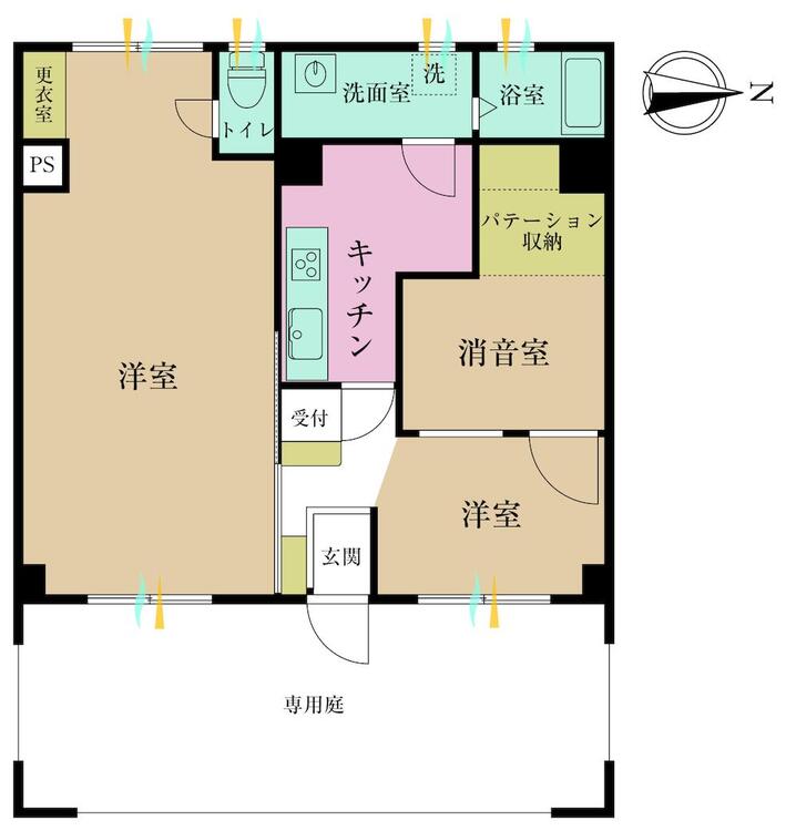 その他 2K、専有面積54.95?