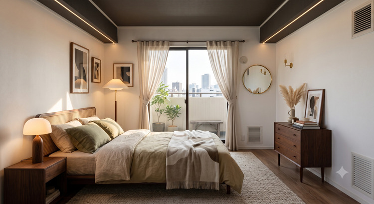 内装 【PRIVATE ROOM】※この画像の家具の配置には、生成AIによる加工を施しております。なお、家具や調度品は、販売価格に含まれません。