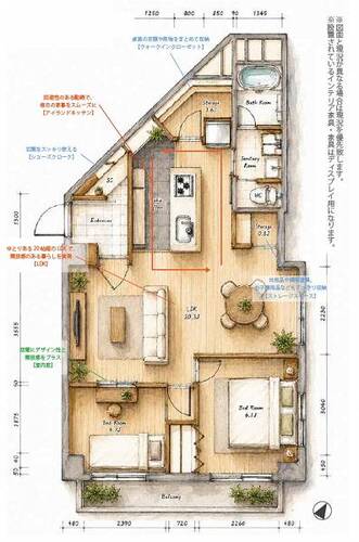 西八王子ハイツB棟の物件画像