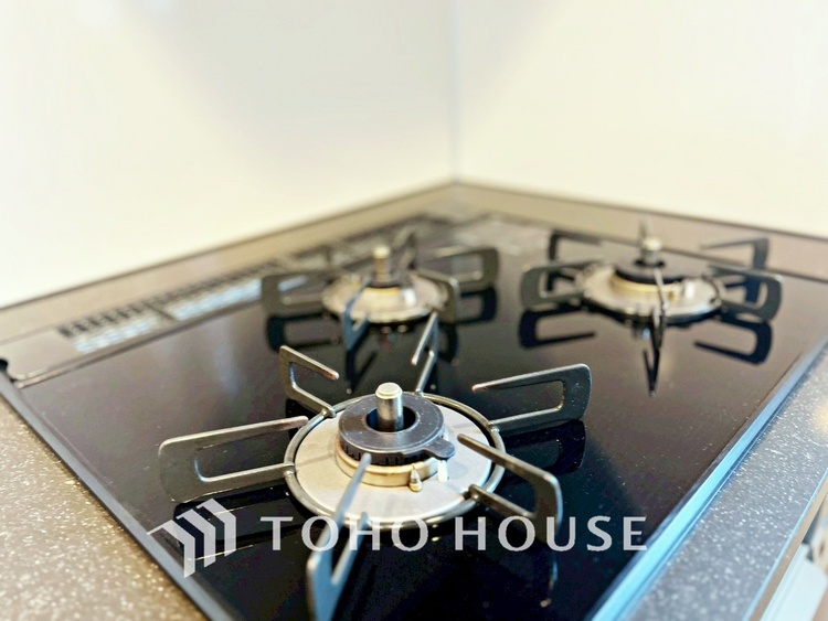 キッチン 【KITCHEN】◆家族のおはよう◆の声を笑顔で迎えてあげられるシステムキッチン。朝ごはんが楽しみでちょっと早起きしたくなるんです。