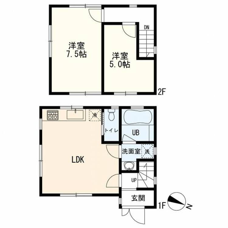 間取り ２ＬＤＫ
