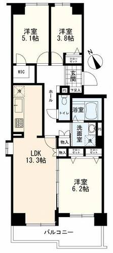 ヒルズ南戸塚プリメゾン1号棟の物件画像