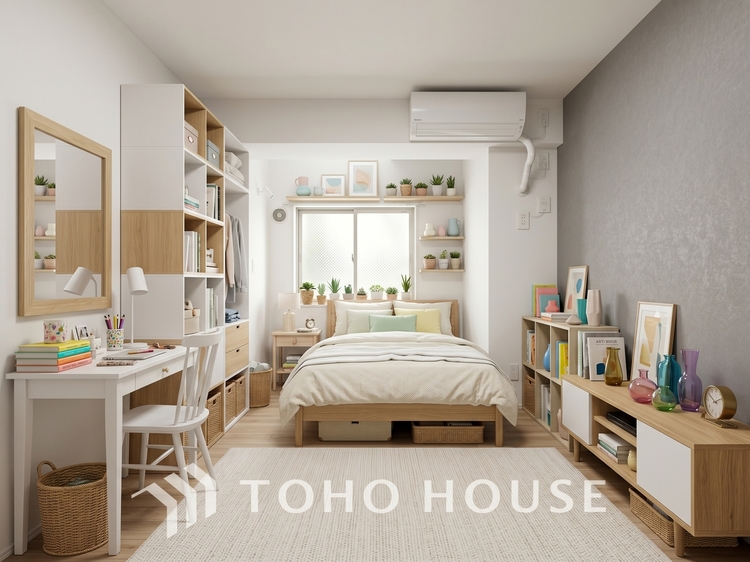 内装 【PRIVATE ROOM】※この画像の家具の配置には、生成AIによる加工を施しております。なお、家具や調度品は、販売価格に含まれません。