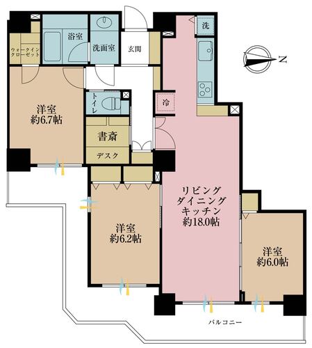 パークシティ新川崎の物件画像