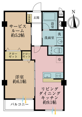 深沢コーポラスの物件画像