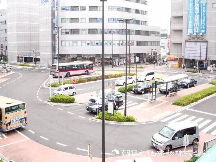 周辺 中山駅1360ｍ