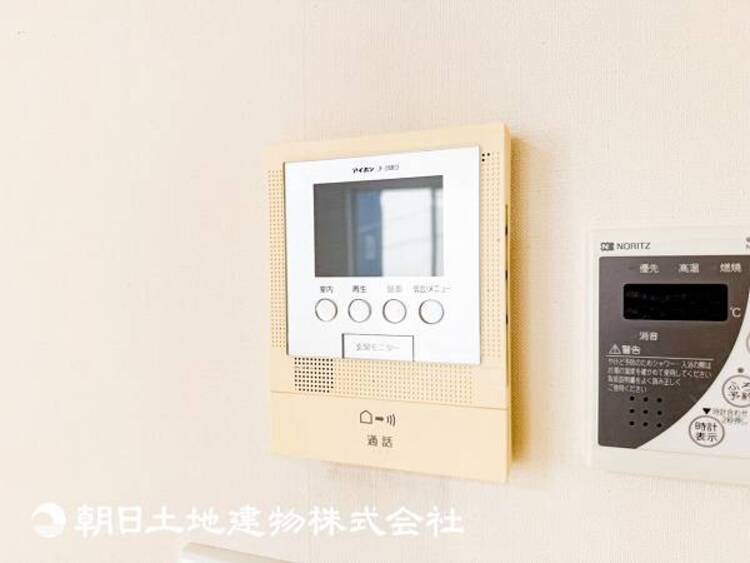 内装 【防犯設備】TVモニター付きインターホンは訪問者のお顔を確認出来安心な機能です！