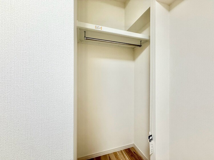 収納 居室にはクローゼットがあり、荷物もスッキリ収納して快適にお過ごしいただけます。