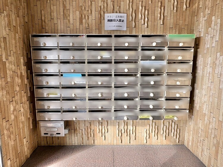 その他 郵便物を受け取るための郵便受けも、きちんと管理されています。