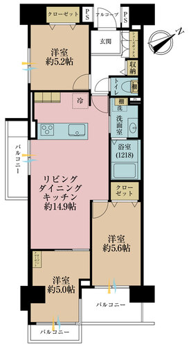 サンスクエア川崎５号棟の物件画像