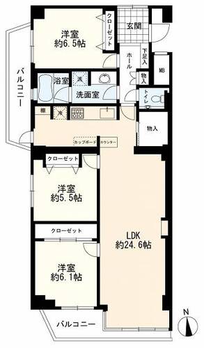 上目黒パークマンションの物件画像