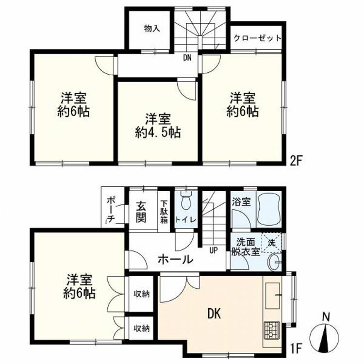 間取り 4DK