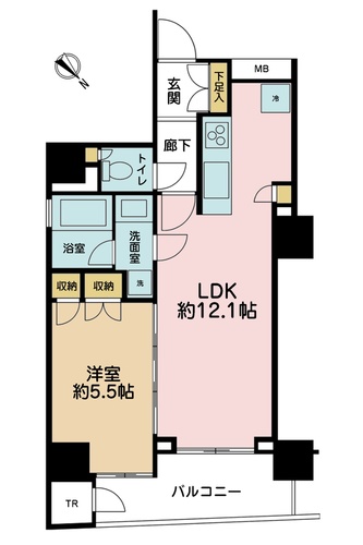 レフィール銀座フロントの物件画像
