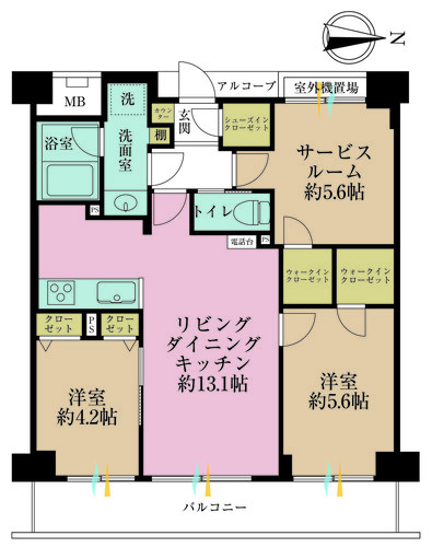 ナイスアーバンステイツ川崎の物件画像